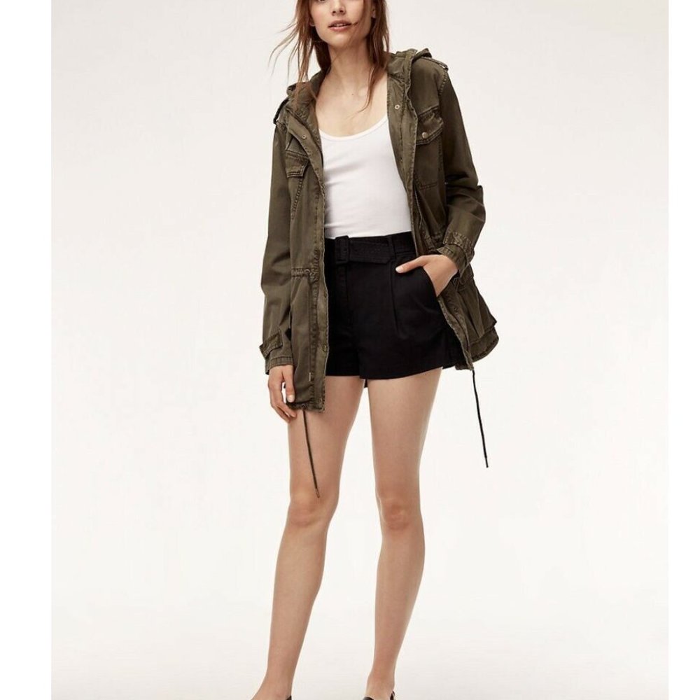 Aritzia Talula Army Green Military Trooper Utility Jacket